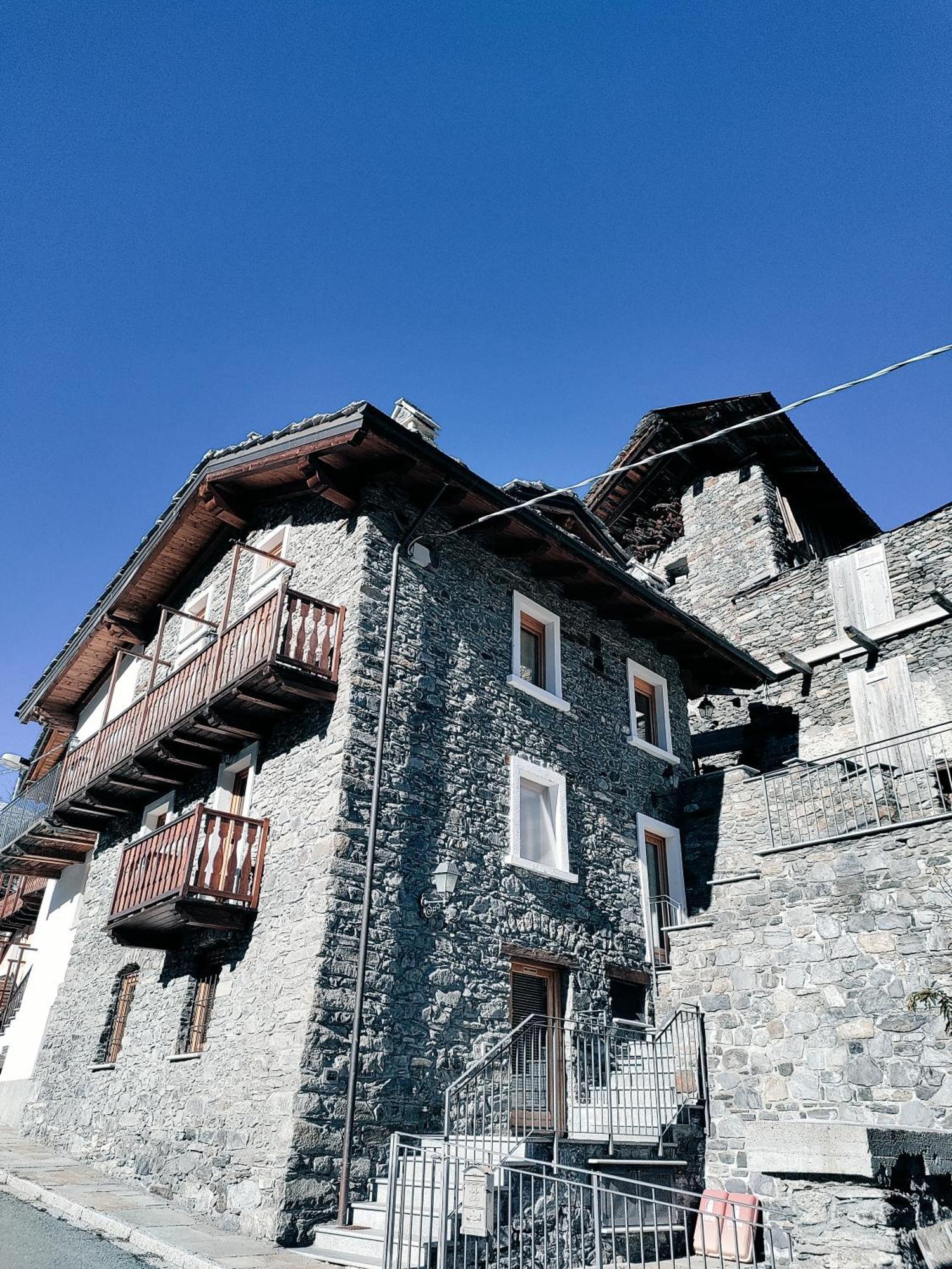 La Guida E L'Architetto Apartamento Saint-Rhemy-En-Bosses Exterior foto